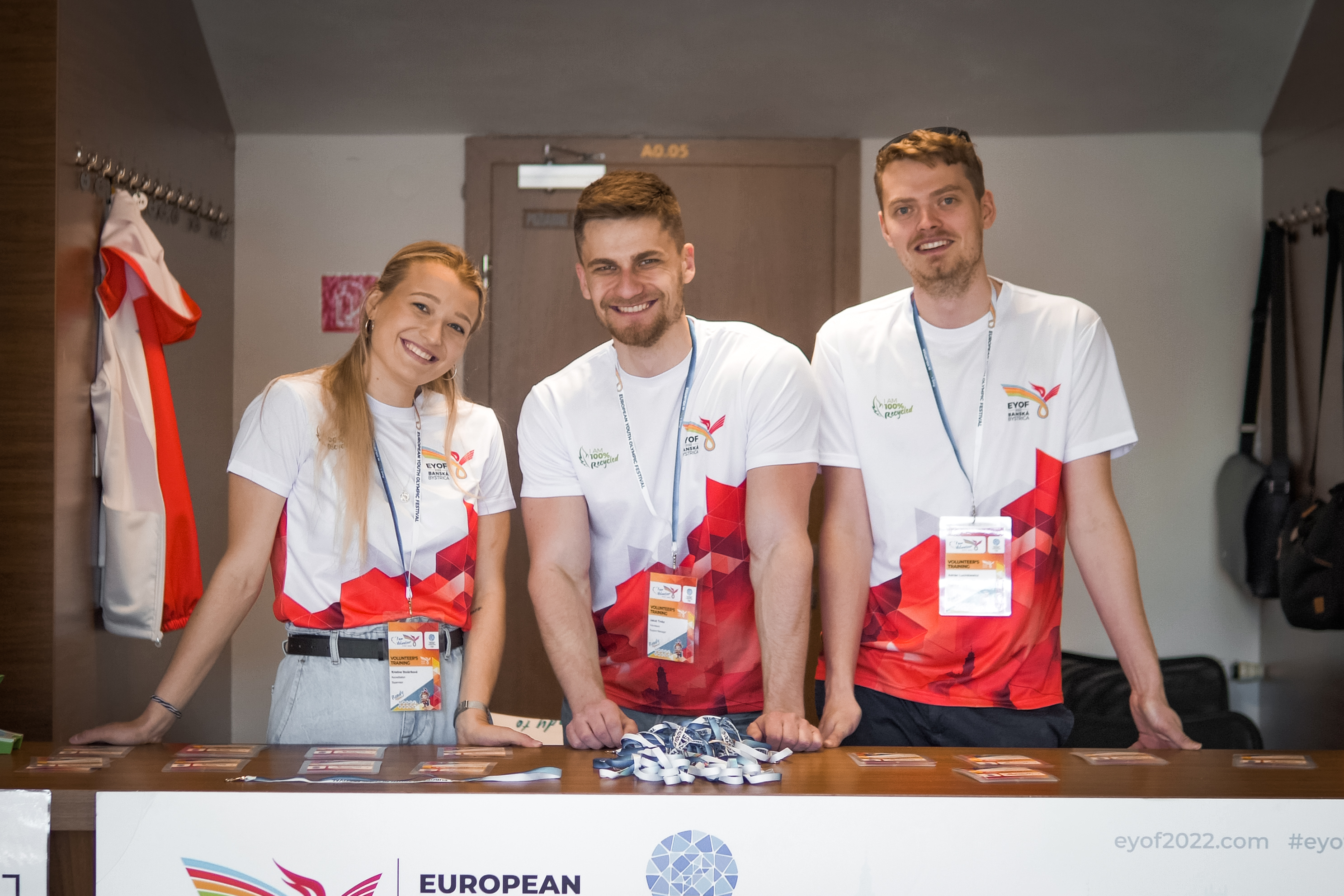 Volunteer anthem of the European Youth Olympic Festival | EYOF Banská  Bystrica 2022