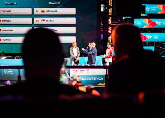 OFFICIAL DRAW RESULTS: BASKETBALL, ARTISTIC GYMNASTICS, VOLLEYBALL AND HANDBALL