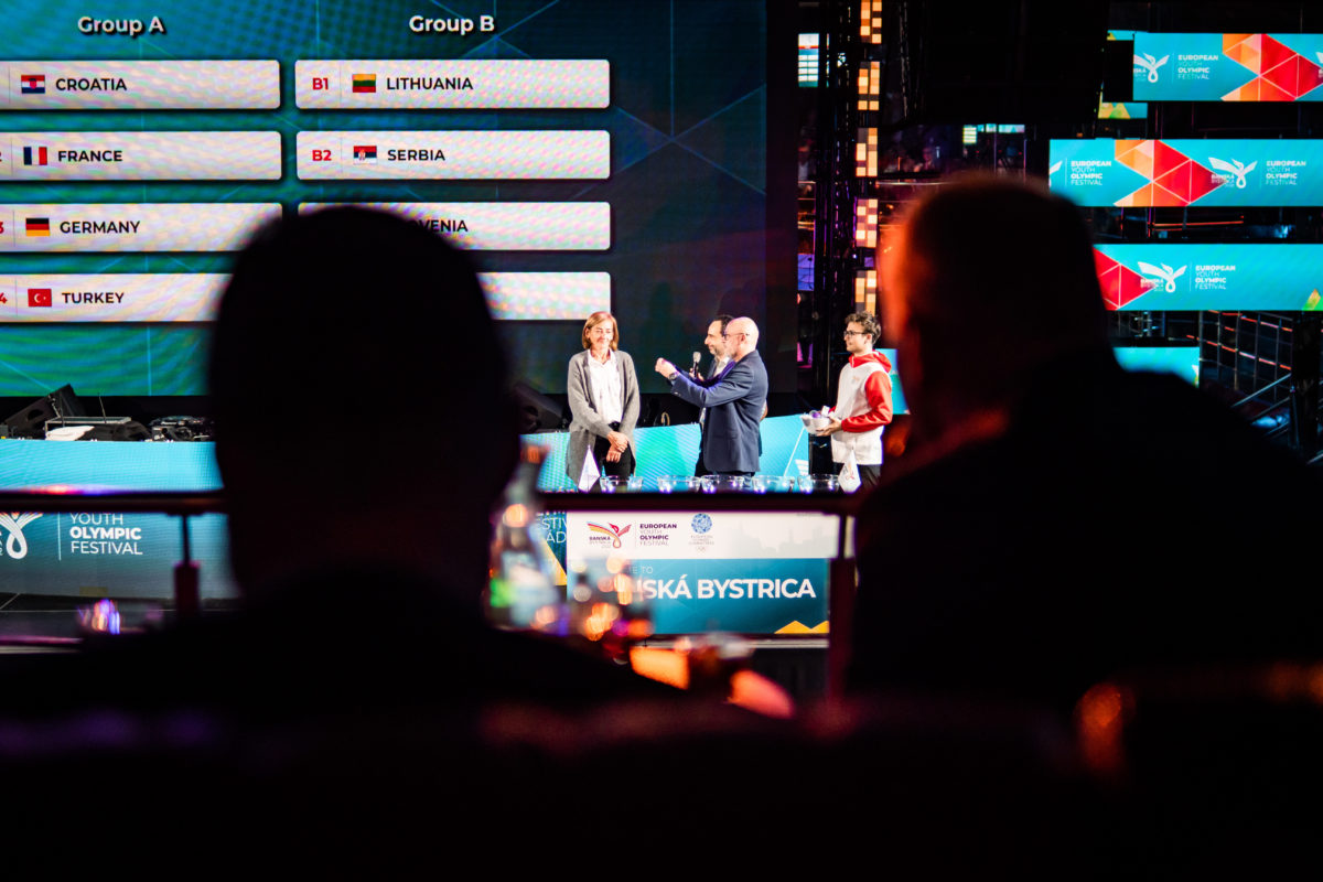 OFFICIAL DRAW RESULTS: BASKETBALL, ARTISTIC GYMNASTICS, VOLLEYBALL AND HANDBALL