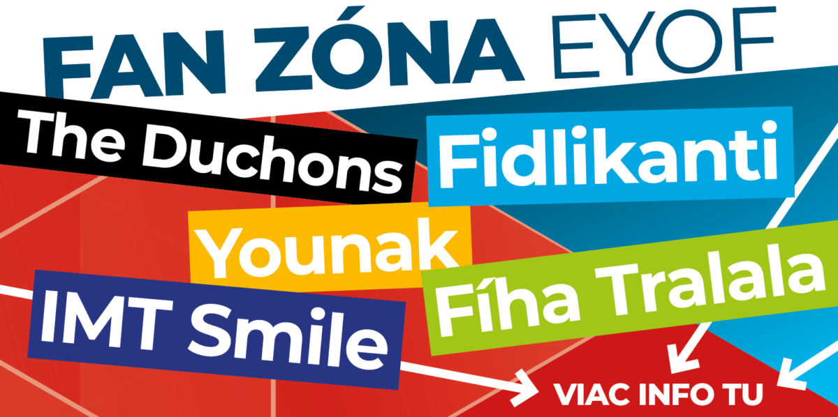 Bohatý kultúrny program počas EYOF Banská Bystrica 2022