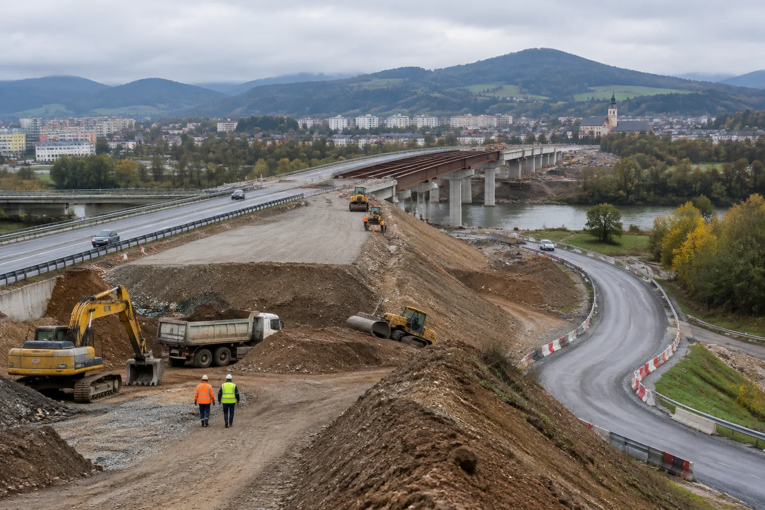 NDS presmeruje dopravu z cesty I/66 pri Banskej Bystrici na obchádzku